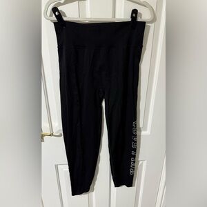 2/$20 PINK by Victoria Secret Black Seamless Leggings xl